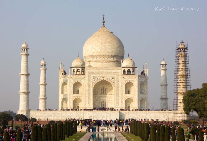 Close Up of the Taj Mahal